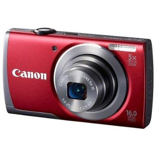 Canon PowerShot A3500 IS Cámara Compacta Digital Roja Cámara fotos